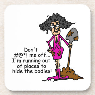 Porta-copo Não se meta comigo