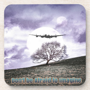 Porta-copo Não tenha medo de imaginar