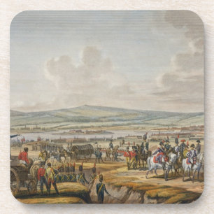 Porta-copo Napoleon que visita o cerco trabalha em Danzig