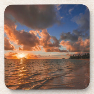 Porta-copo Nascer do sol na ilha de Mokulua