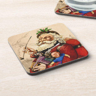 Porta-copo Natal Antigo, Brinquedos de Cachimbo do Papai Noel