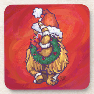 Porta-copo Natal De Ginger Em Vermelho