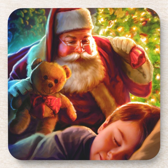 Porta-copo Natal do papai noel (Frente)