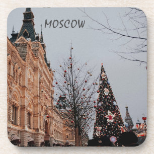 Porta-copo Natal em Moscou