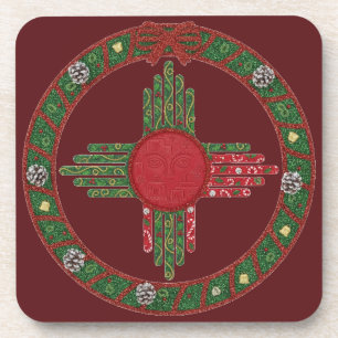Porta-copo Natal no Novo México