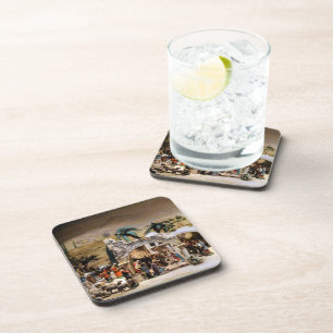 Porta-copo Natividade Cena de Natal