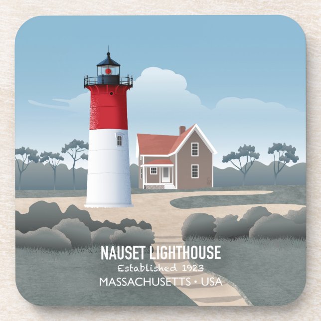 Porta-copo Nauset Lighthouse (Frente)