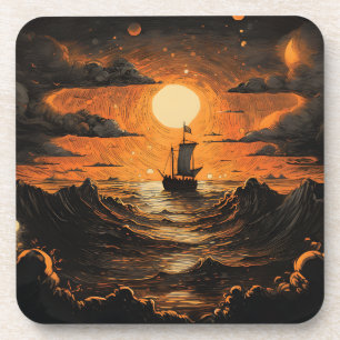 Porta-copo Navegação à noite