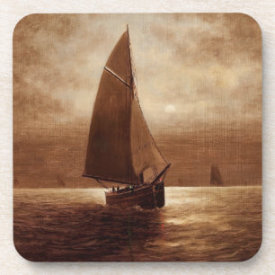 Porta-copo Navegação à noite (cerca de 1900) Elbridge Wesley