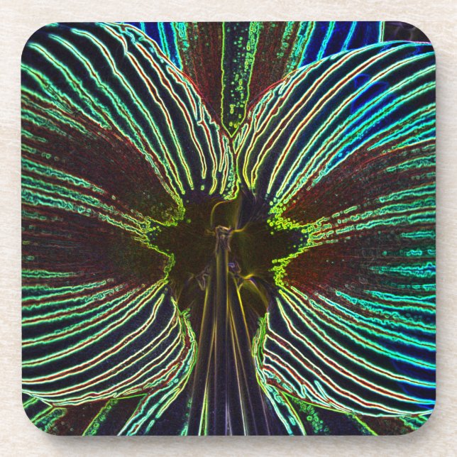 Porta-copo Neon Amaryllis (Frente)