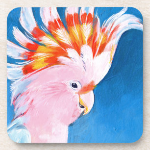 Porta-copo Neon Mohawk - Cockatoo Rosa