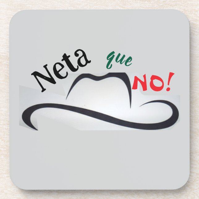 Porta-copo Neta que No! (Frente)