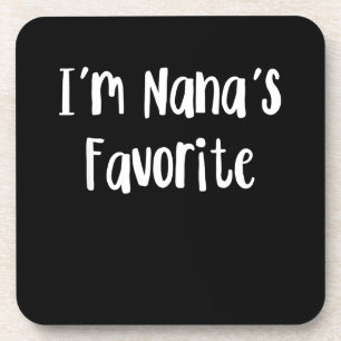 Porta-copo neto engraçado Sou a favorita da Nana