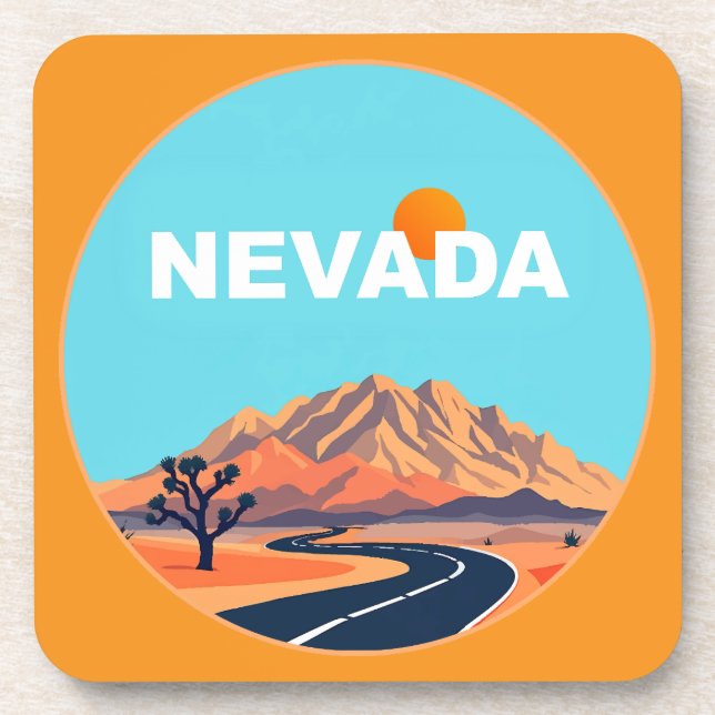 Porta-copo Nevada Estados Unidos da América (Frente)