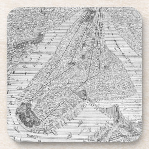 Porta-copo New York: Trem do EL, C1878