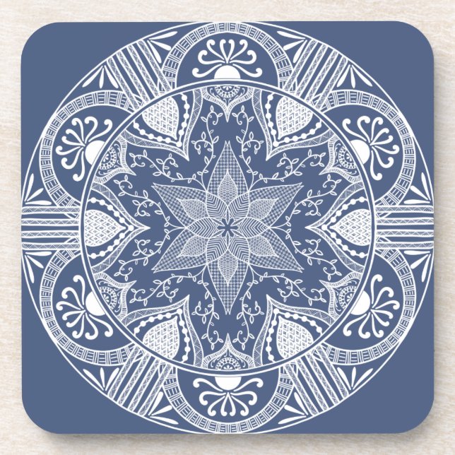 Porta-copo Night Mandala (Frente)