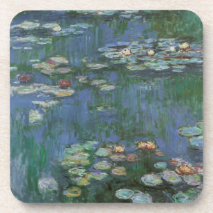 Porta-copo Ninféias de Claude Monet, Flores Vintage