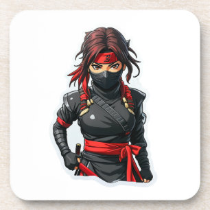 Porta-copo Ninja Girl