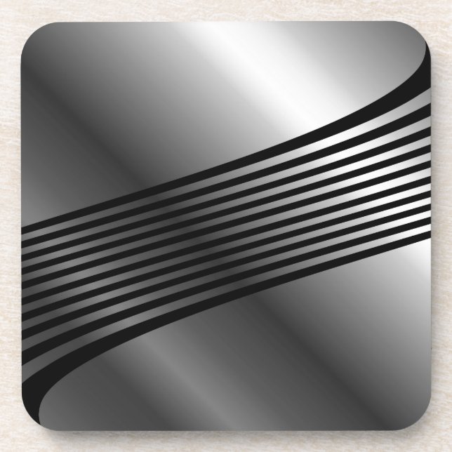 Porta-copo Nível superior de aço inoxidável (Frente)