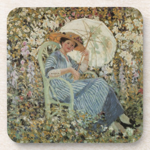 Porta-copo No Jardim, Giverny por Frederick Frieseke