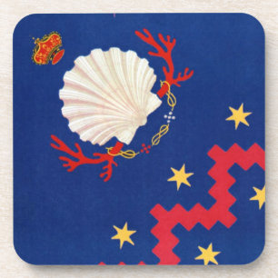 Porta-copo Nobile Contrada del Nicchio (Seashell) Palio