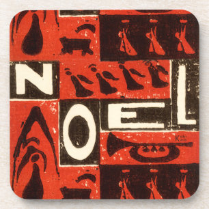 Porta-copo Noel Vermelho