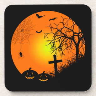 Porta-copo Noite de Halloween