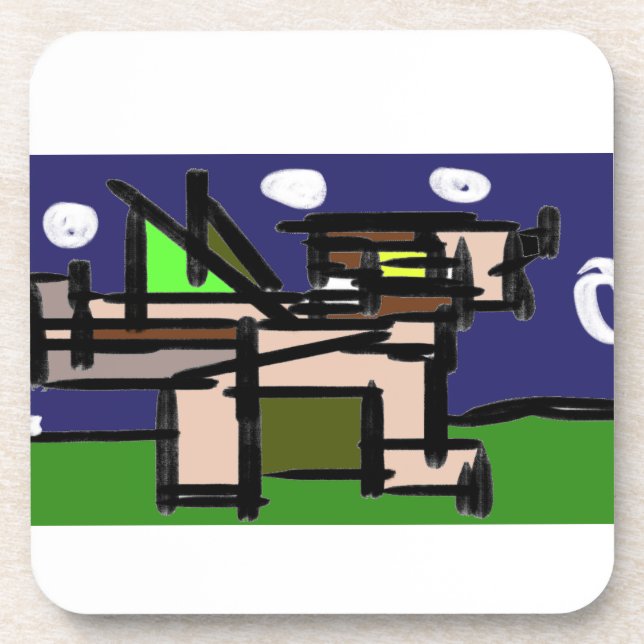 Porta-copo Noite de Wolf Howl (Frente)