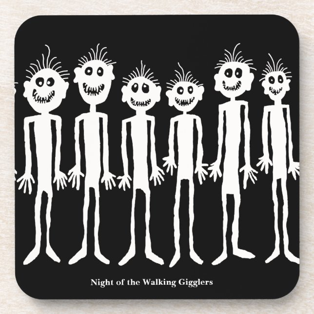 Porta-copo Noite dos Gigantes Caminhando Petroglicph (Frente)