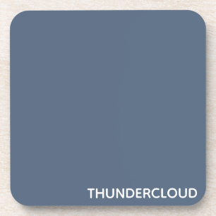 Porta-copo Nome da Cor da cinza Azul da Thundercloud