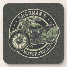 NOME Personalizado Biker de Motocicletas Militar R