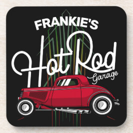 Porta-copo Nome PERSONALIZADO da Garagem de Estrada Quente