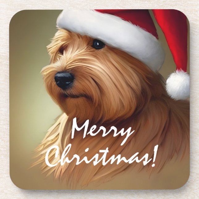 Porta-copo Norfolk Terrier (Frente)