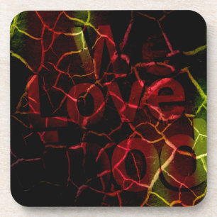 Porta-copo Nós amamos