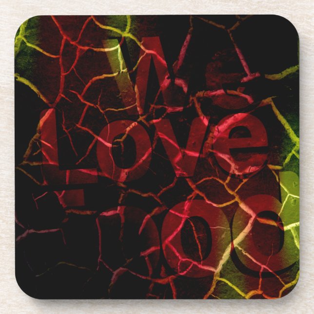 Porta-copo Nós amamos (Frente)