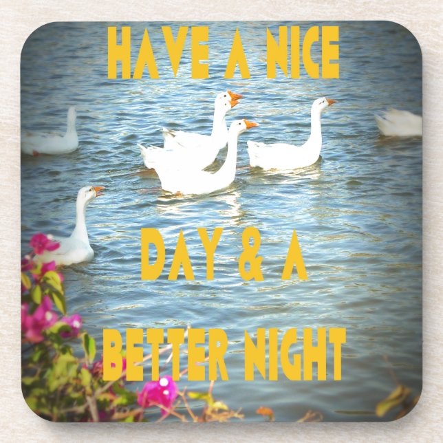 Porta-copo Nós sempre deixamos nossos clientes felizes e sati (Frente)