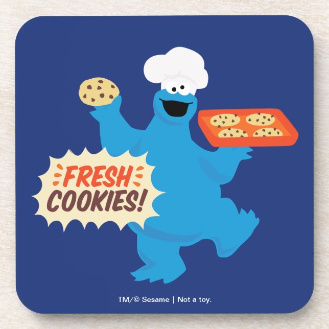 Porta-copo Nós Somos Foodies | Cookies frescos! (Frente)
