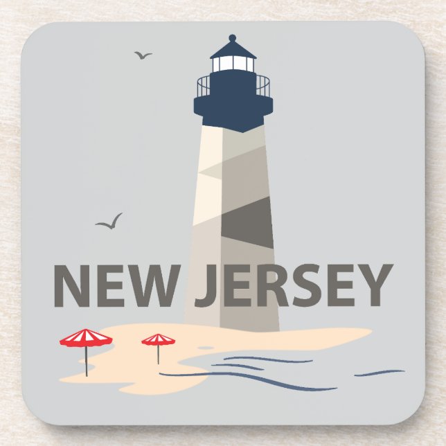 Porta-copo Nova Jersey, Estados Unidos da América (Frente)