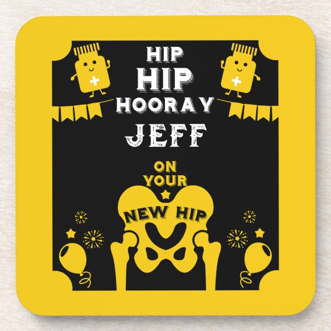 Porta-copo Nova substituição de Hip (Frente)