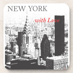 Porta-copo Nova York com amor