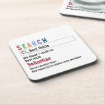 Porta-copo Novelty Internet Search - Resultado Personalizado<br><div class="desc">Novidade Resultado da busca na Internet porta copos personalizada de humor por Ricaso. Ideia perfeita de presente. Preencha as opções de pesquisa e as informações de resultado. Ofertas de diversão personalizáveis para amigos,  família,  colegas de trabalho,  professores etc</div>