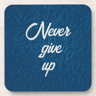 Porta-copo Nunca Desistir