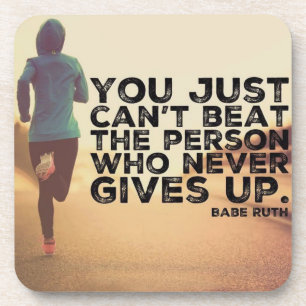 Porta-copo Nunca Desistir - Executando Workout Inspirational