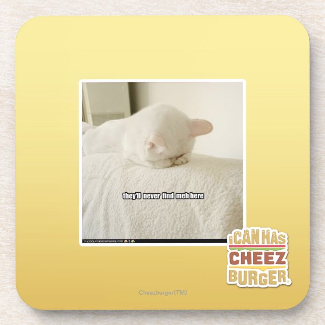 Porta-copo nunca encontrarão o meh aqui (Frente)