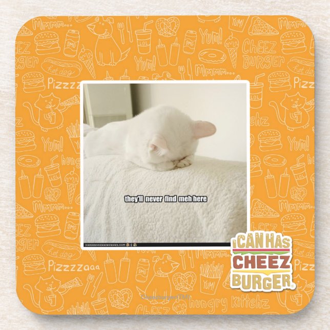 Porta-copo nunca encontrarão o meh aqui (Frente)