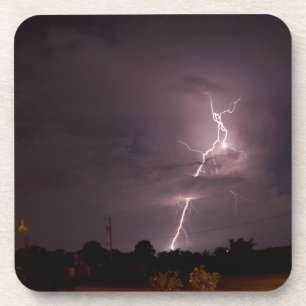 Porta-copo Nuvens de tempestade noturnas