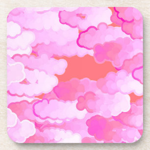 Porta-copo Nuvens japonesas, amanhecer, cor-de-rosa orquídeo 
