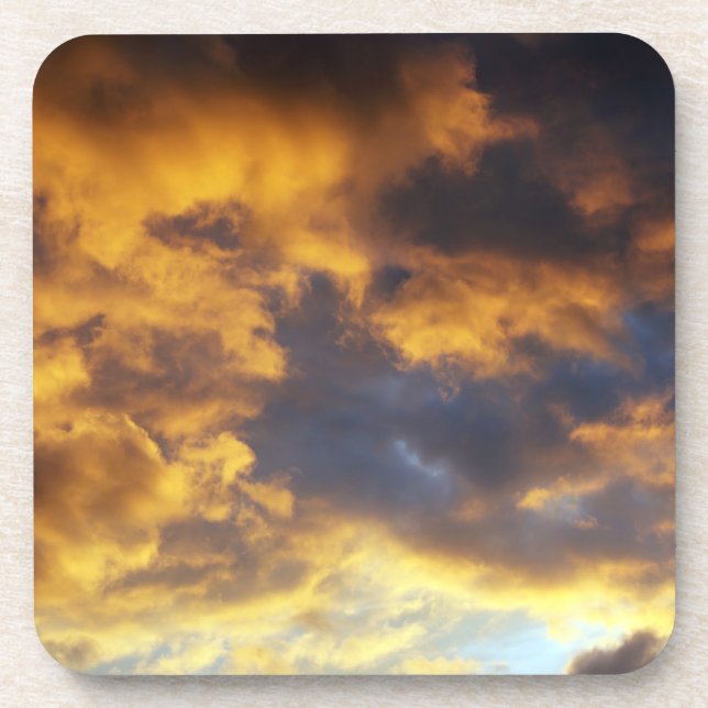 Porta-copo Nuvens solares (Frente)