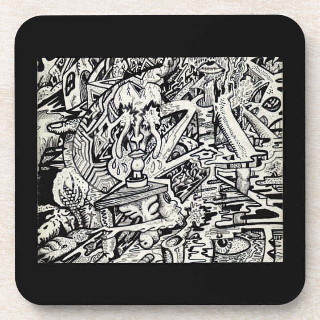 Porta-copo O Adept, ou, Um plástico de transfiguração Freakis (Frente)