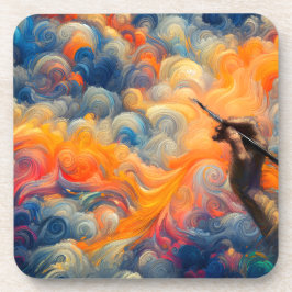 Porta-copo O artista do céu